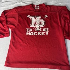 HP Scots Red hockey jersey K1 tag size S Small Adult #8